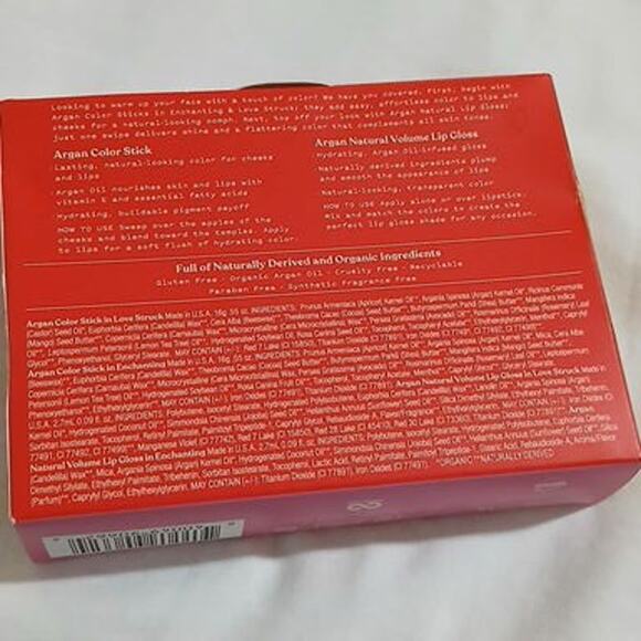 Josie Maran Natural Beauty 4-piece Argan Oil Lip & Cheek Set - Picture 8 of 11